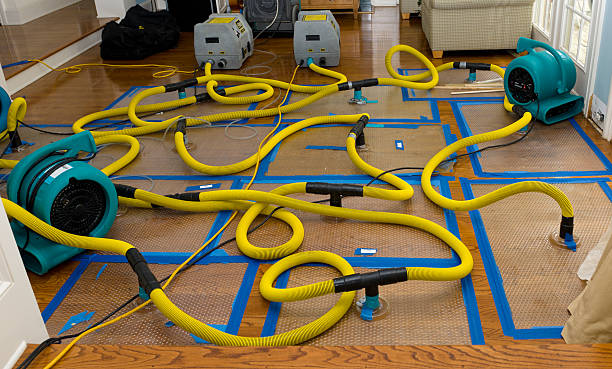Professional Water Extraction technician working in Kiefer, OK